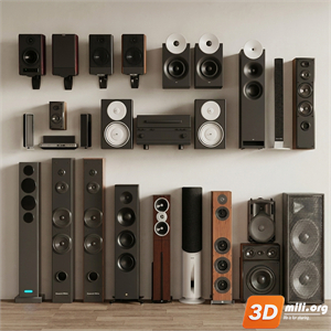 Audio tech 3D Models
